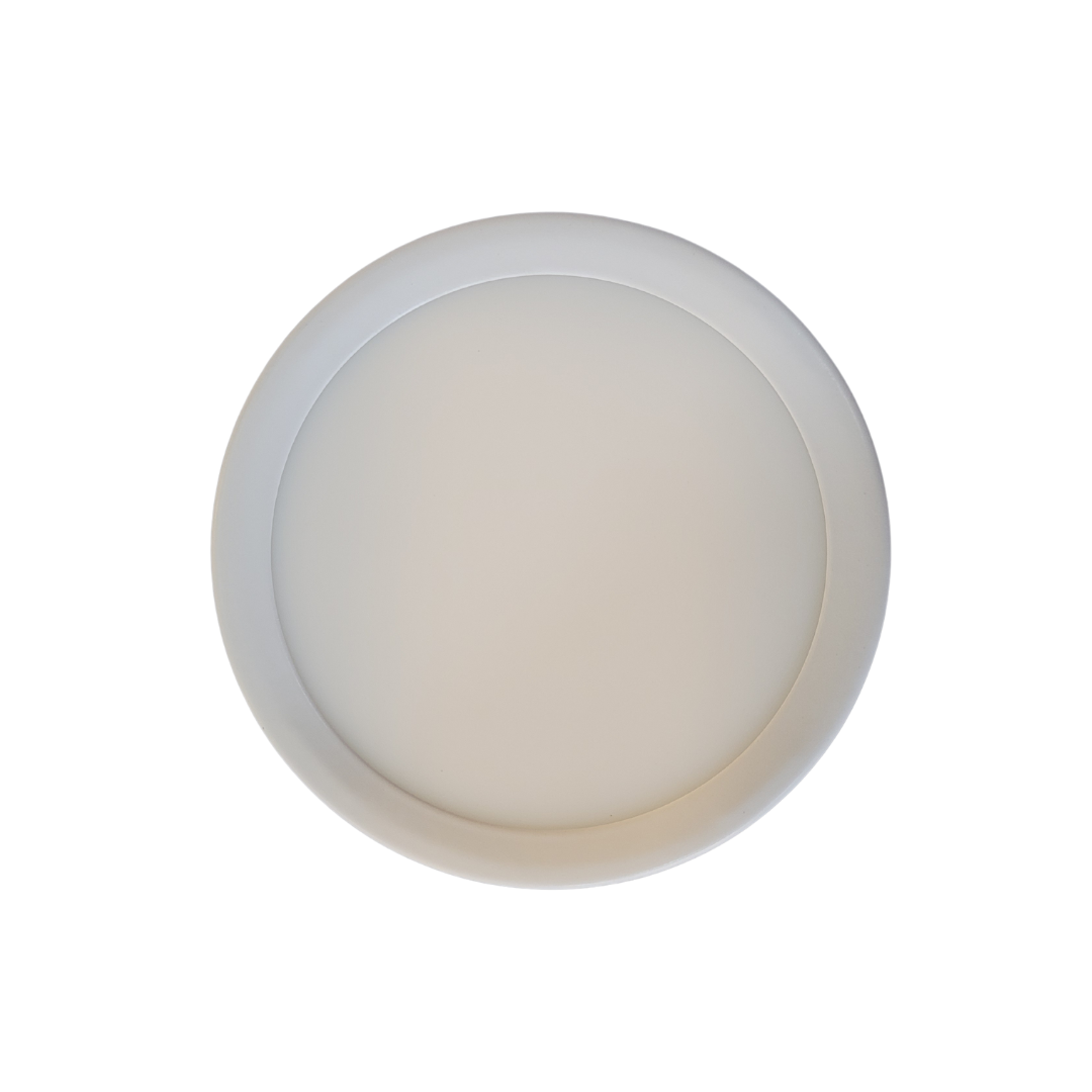 6w round surface light