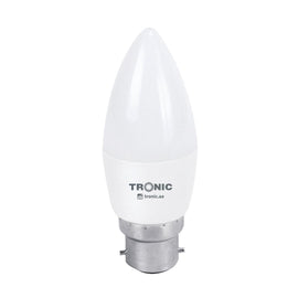 4 Watts Candle Flame LED B22 (Pin) Bulb - Tronic Tanzania