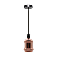 Hanging E27(Screw) Pendant Holder Rose Gold