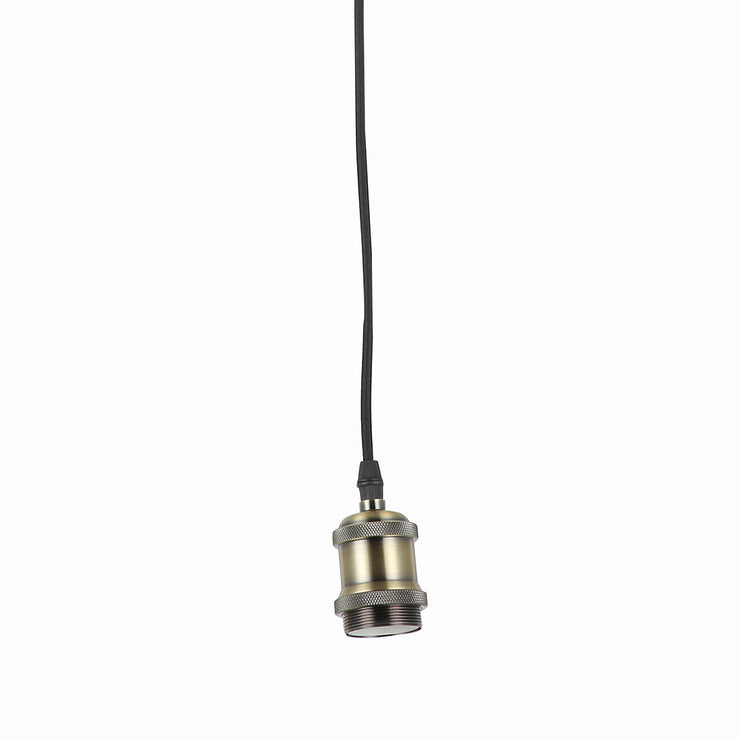 Hanging E27(Screw) Pendant Holder Copper