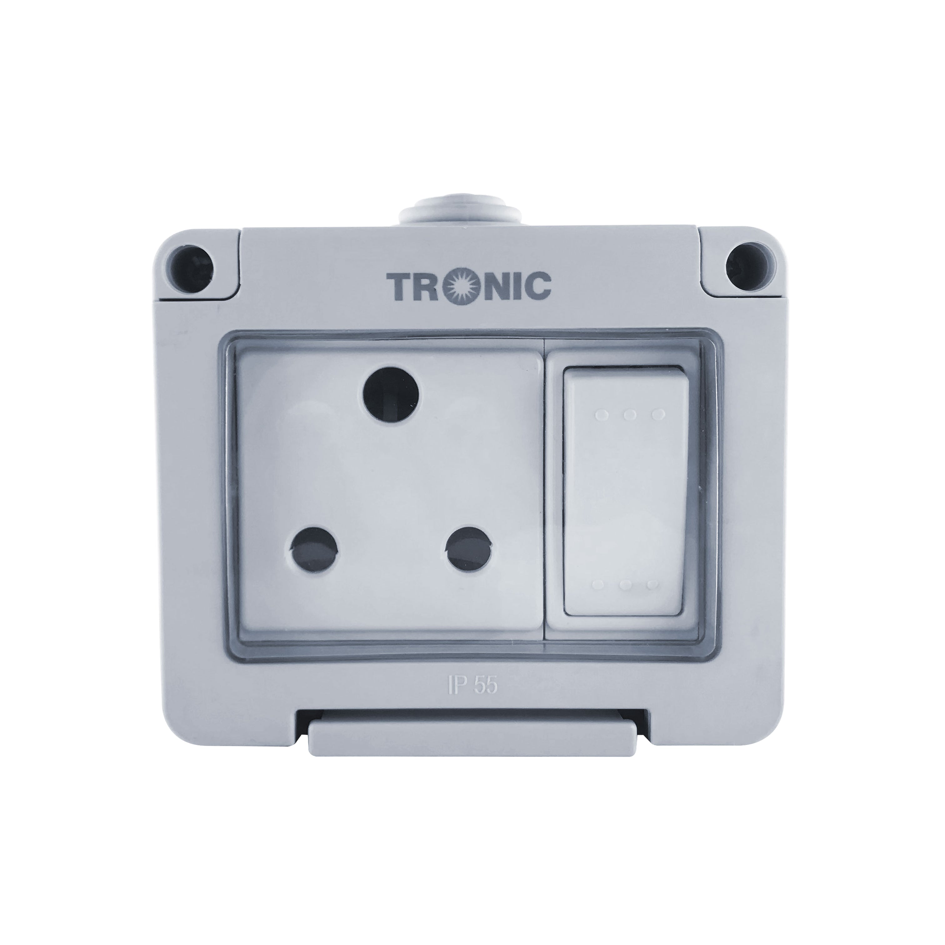 Waterproof Single Socket 15Amps – TRONIC UGANDA LIMITED