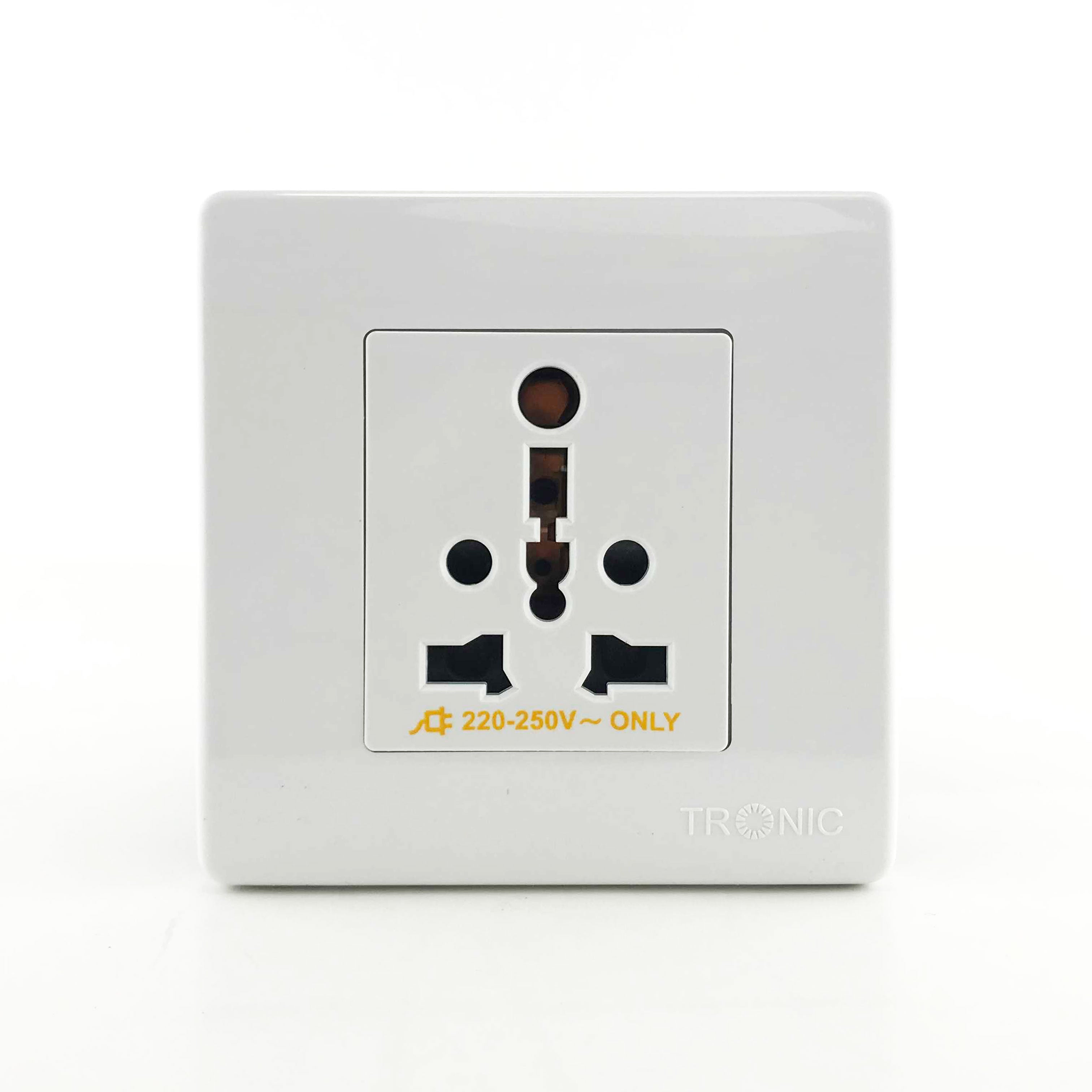 Single Universal Switch Socket – TRONIC UGANDA LIMITED