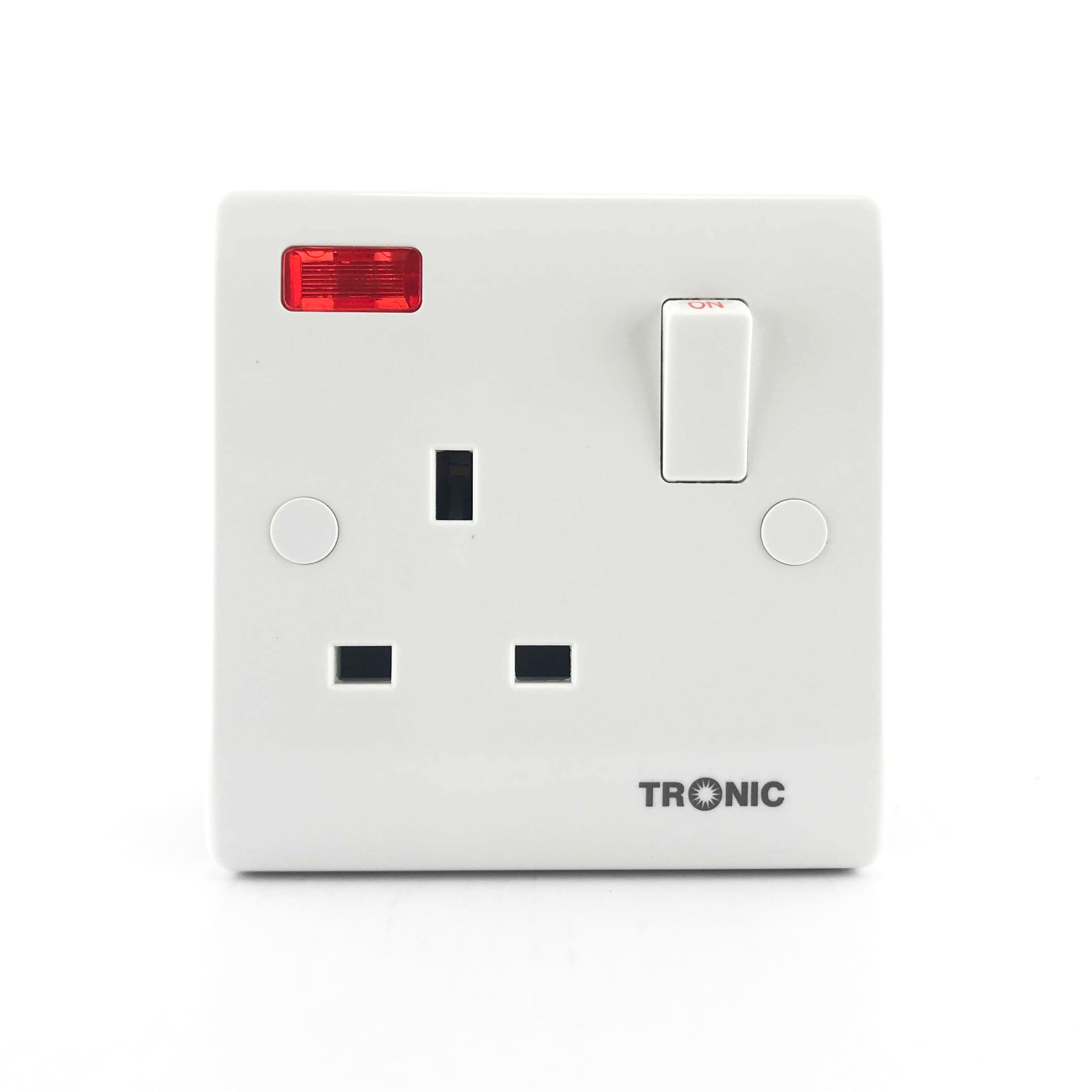 Single Switch Socket 13Amps With Neon – TRONIC UGANDA LIMITED