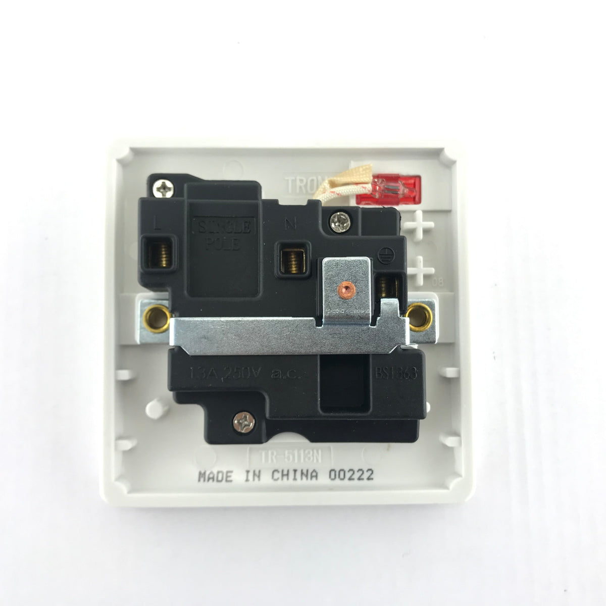 Single Switch Socket 13Amps With Neon – TRONIC UGANDA LIMITED