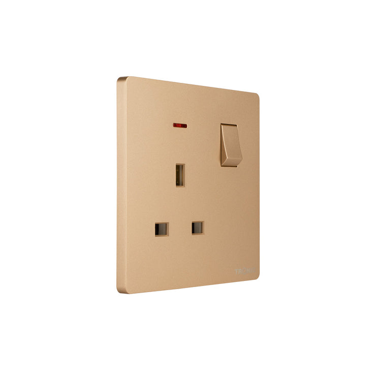 Single Switch Socket With Neon – TRONIC UGANDA LIMITED