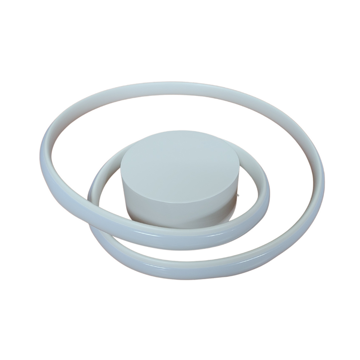 Modern Design White Trio LED Ceiling Light Three Colour