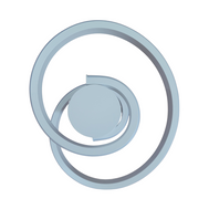 Spiral Acrylic Ceiling Lamp - Tronic Tanzania