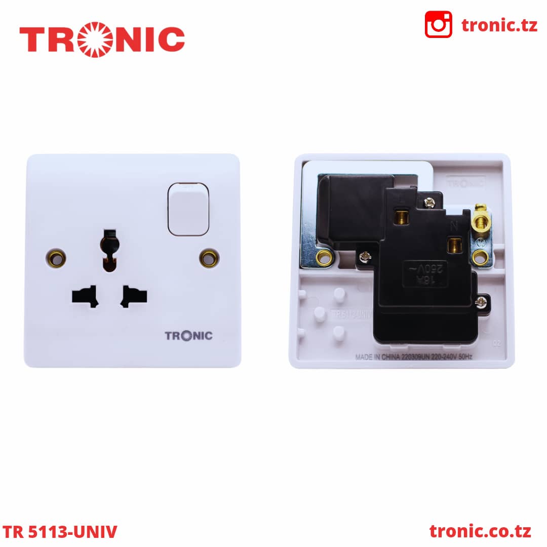 Single Switch Socket – TRONIC UGANDA LIMITED